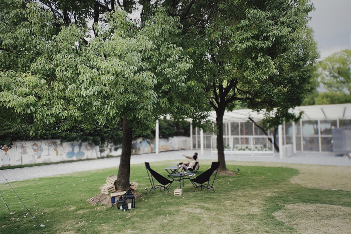 山野主义城市营地外景 澎湃新闻记者 朱喆 图