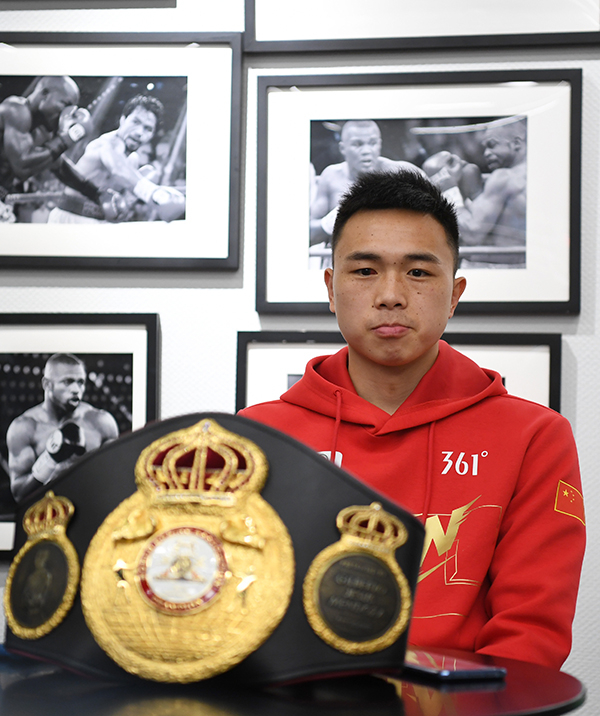 　徐灿还将继续挑战拳王金腰带。