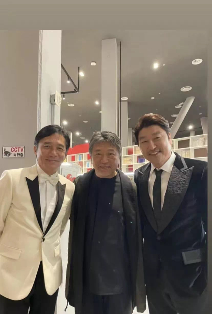 梁朝伟、是枝裕和、宋康昊