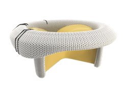 爱德华将在第五届进博会中国首秀的MITRIS&nbsp;RESILIA二尖瓣生物瓣膜。本文图均为 受访者 供图