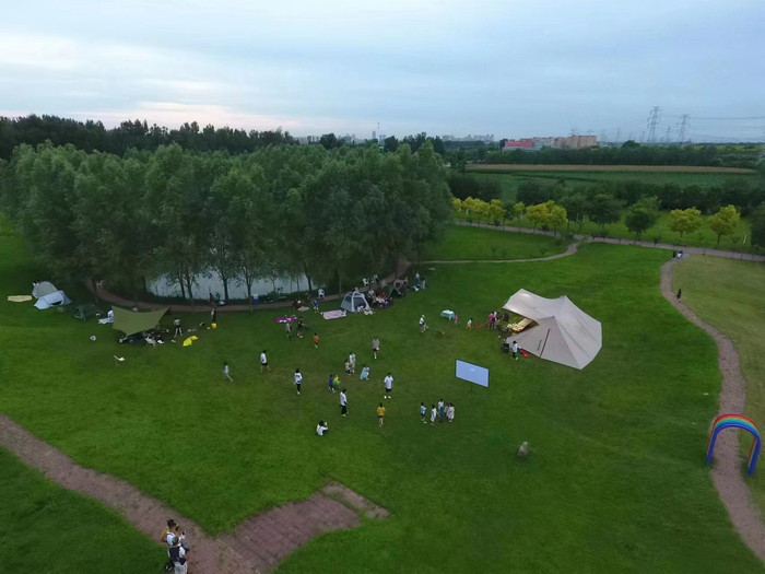 露营地风光。受访者供图。