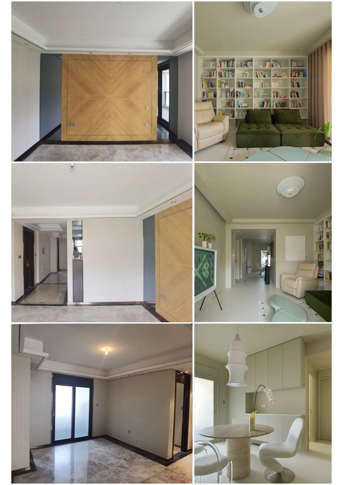 医用床头柜什么材质136㎡精装三恒住宅微改，自然生机、中性极简，我竟然羡慕一个男生独居的家_https://www.jmylbn.com_新闻资讯_第11张