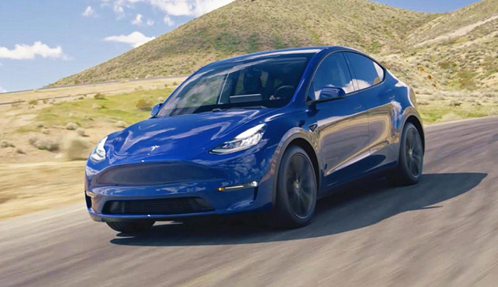 特斯拉Model Y 图片来源：凤凰网
