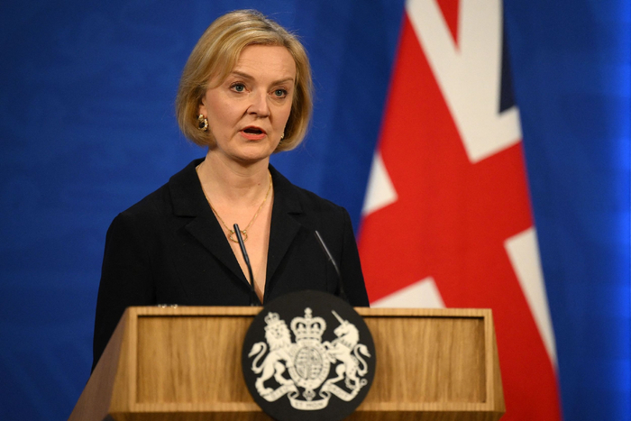 英国首相特拉斯 视觉中国 图