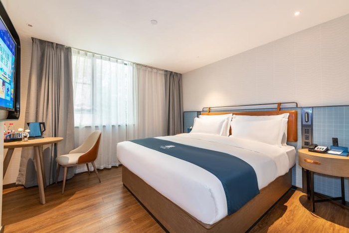 针对存量单体酒店连锁化趋势，东呈推出“存量快改”产品。受访者供图