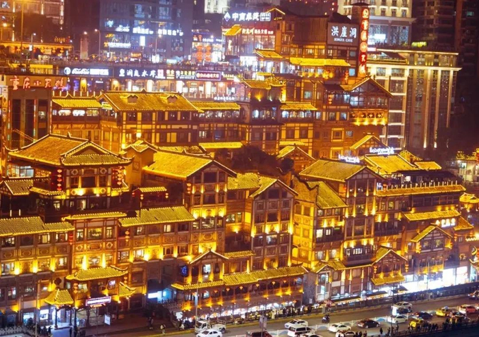重庆巴渝文化精髓的洪崖洞,如何成为重庆第一网红景点?