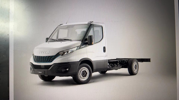 依维柯的65C18H房车底盘。&nbsp; 受访者供图