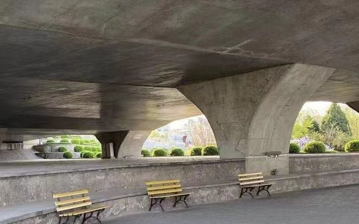 新俸伯桥改造提升前。受访者供图