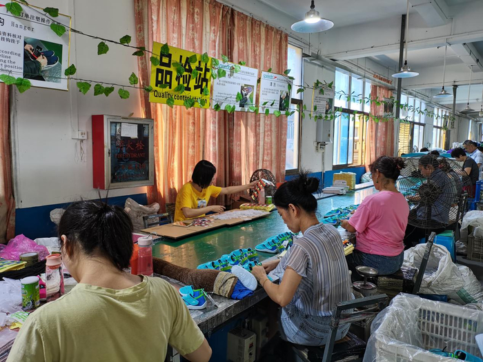 莆田沃特股份有限公司的生产车间。 陈思甜 图