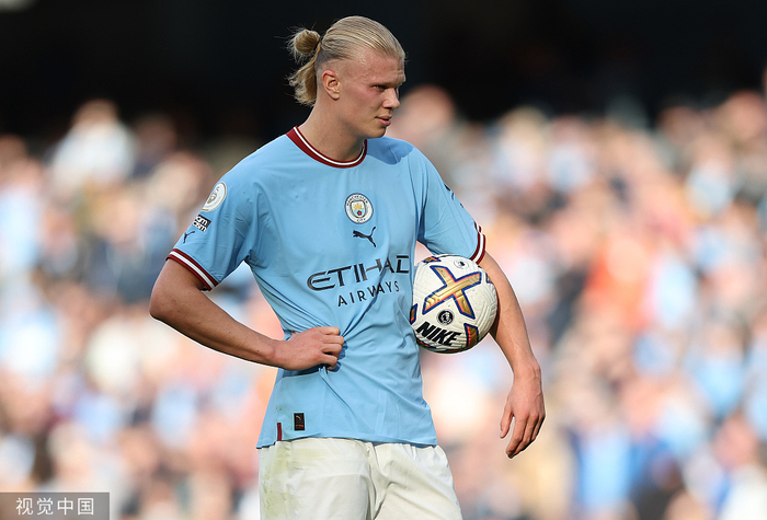 哈兰德解决了曼城的点球难题。