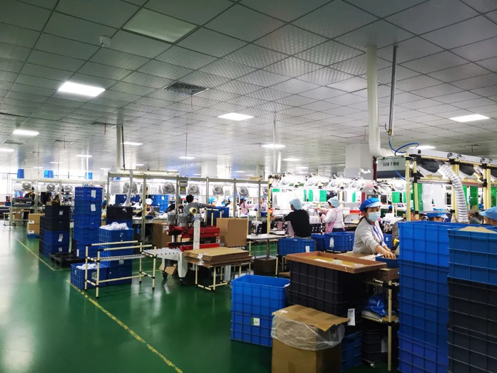 月立集团生产车间，图片由月立集团提供