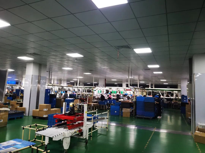 月立集团生产车间，图片由月立集团提供