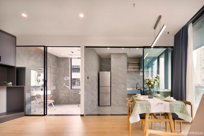 张菁琳及团队设计的无障碍展厅（受访者供图）