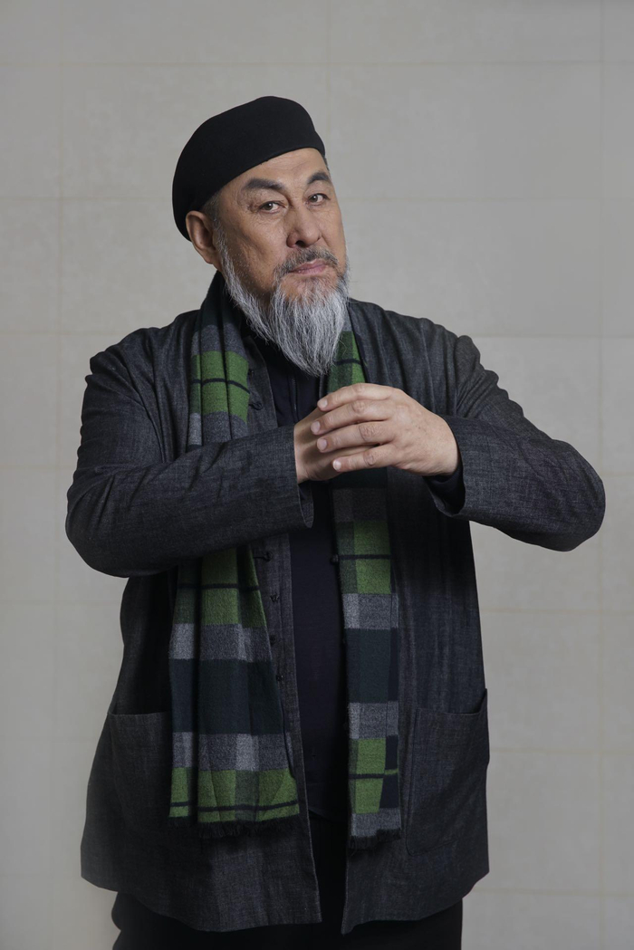 陆树铭2019年参加《三国演义》剧组重聚时留影。  新京报记者 郭延冰 摄