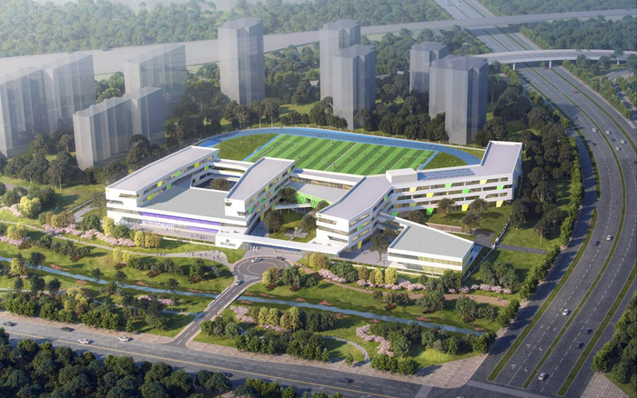 踩河学校项目效果图。图/北京市规自委官网