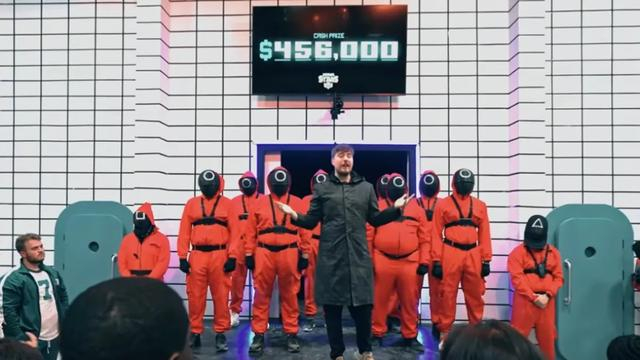 MrBeast打造的美国版《鱿鱼游戏》