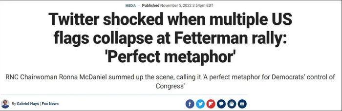 美国福克斯新闻网报道截图