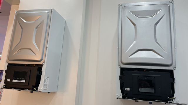 　内部构造一样的两款壁挂炉售价相差一千多