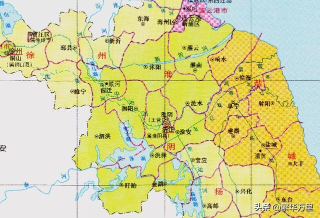 宿迁市的区划调整,江苏省的重要城市,为何有5个区县?