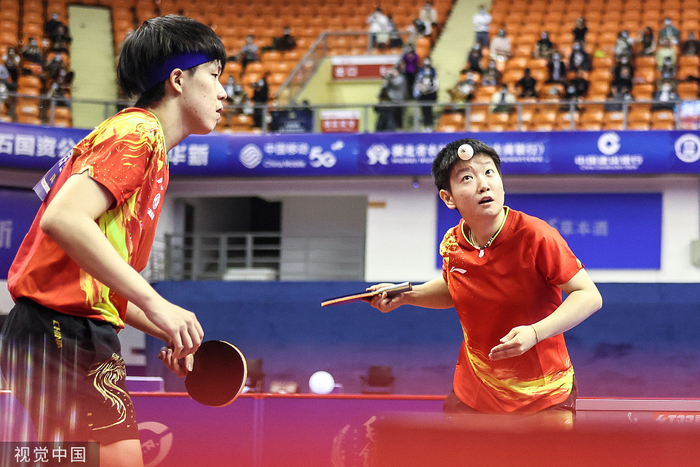 王楚钦/孙颖莎组合。