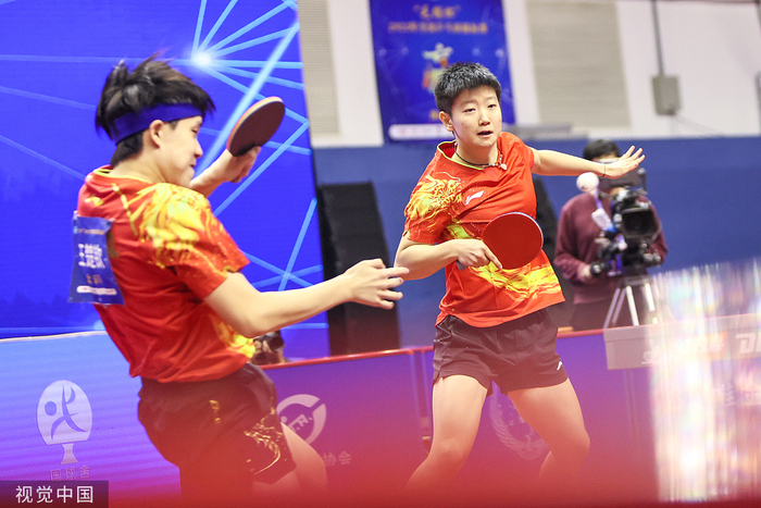 头号种子王楚钦/孙颖莎。