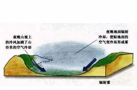 【地理拓展】地理视角看各种雾!昼雾阴、夜雾晴!关于“雾”的知识,搞懂了吗?
