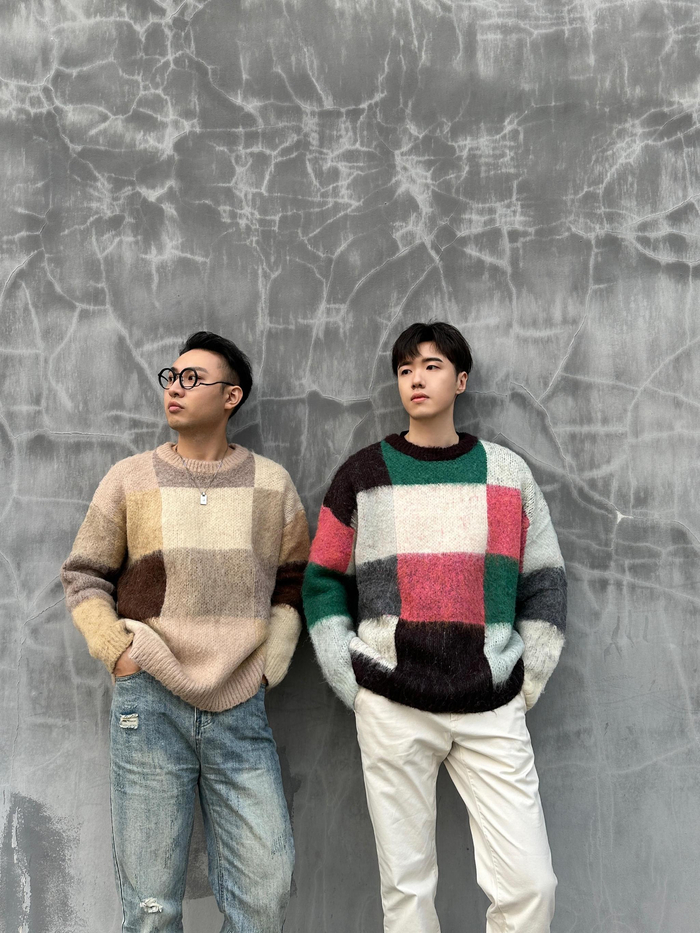 “少爷和我”的鑫仔（左）和张哲华，因为《一年一度喜剧大赛》被更多人认识。  受访者供图