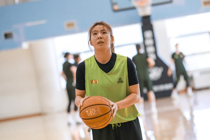 原八一女篮的王焱休赛期加盟首钢女篮。  图/北京首钢篮球俱乐部