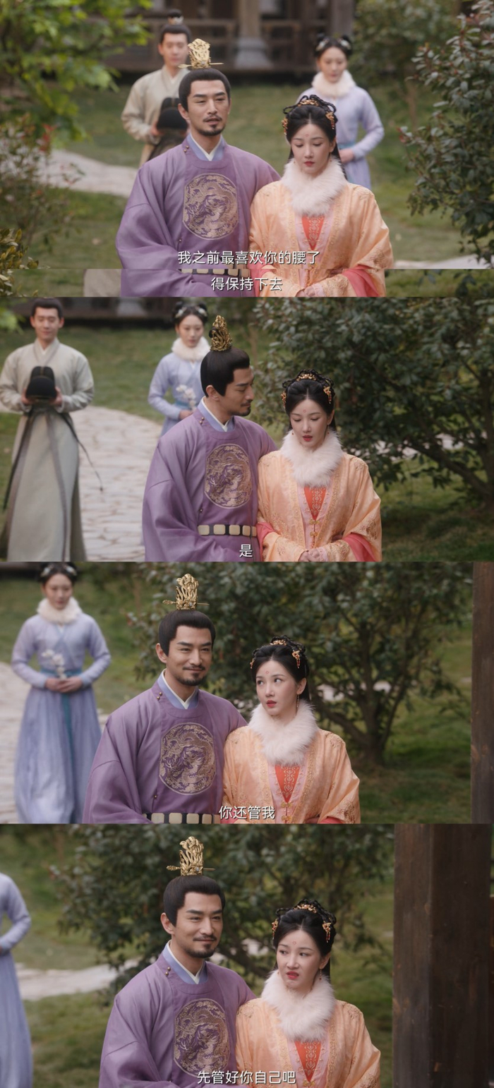 表面说“是”，内心的OS是后两句