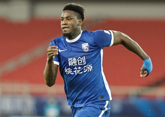 马尔康目前排名中超射手榜第一。