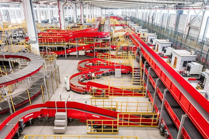 2022年光大银行深圳分行支持的“顺丰物流生态链”项目。供图｜光大银行深圳分行