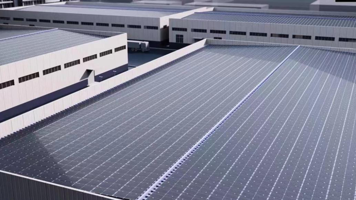 在转换效率和成本上，晶科BIPV已经和传统BAPV持平