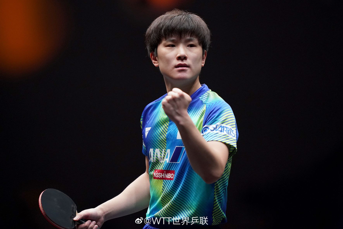 男乒主要对手张本智和本赛季表现出色