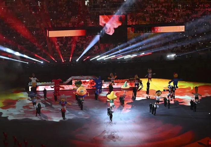 ▲开幕式现场。新华社记者 肖艺九 摄