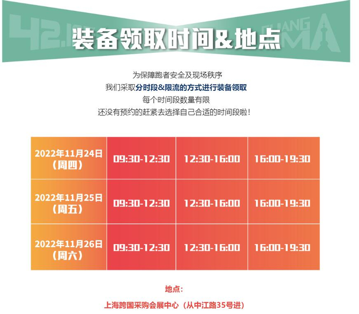 装备领取时间表。