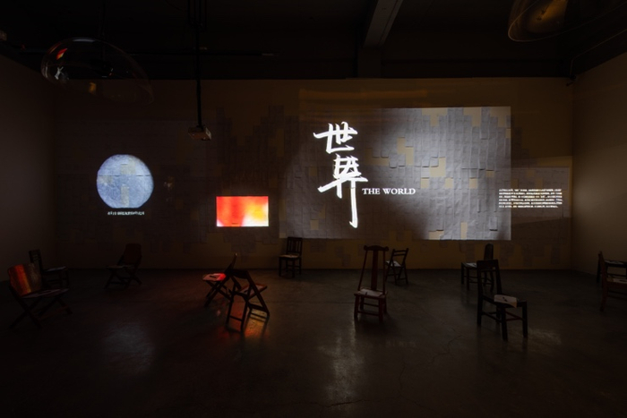 马良个展《私人神话》展览现场，2021