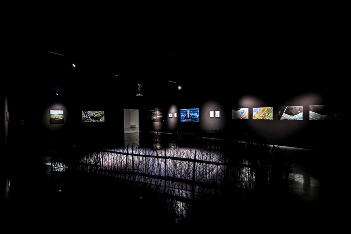  展览现场，陈翠梅《就因为你按了快门吗？》