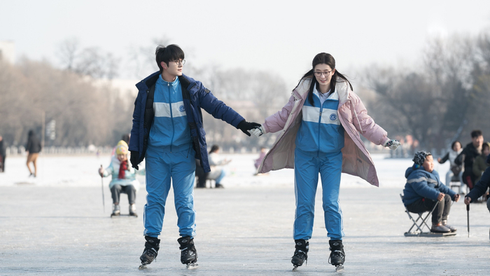 《在你的冬夜里闪耀》剧照。  受访者供图