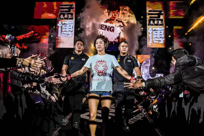 孟博说金腰带一直是奋斗的目标。  主办方供图