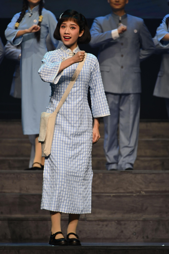 《不朽的骄杨》剧照，陈邦靓饰19岁的杨开慧