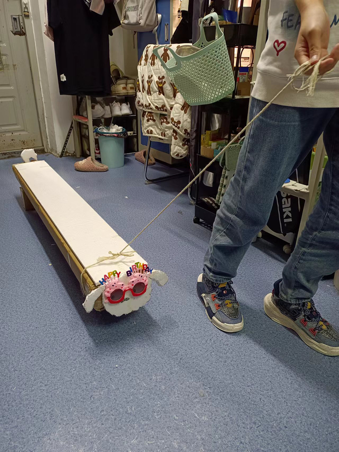 刘信子的“大儿子”身长约1.5米。本文图片除特殊标注外，均为受访者供图