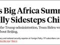 邀非洲国家领导人来美参会，拜登将“有意不提中国”