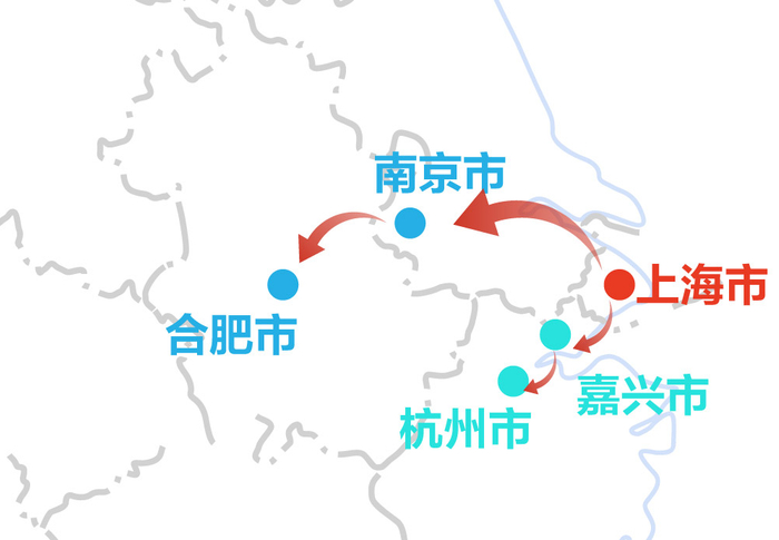 ▲嘉兴区位示意图。图/新京报 许骁 制图