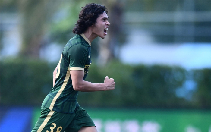 阮奇龙收获中超处子球。  图/IC photo