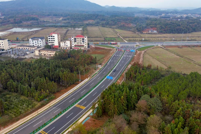 上高县墨山乡路段