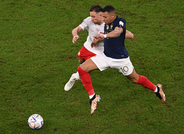 姆巴佩本届世界杯已经打入5个进球。图片来源：新华社