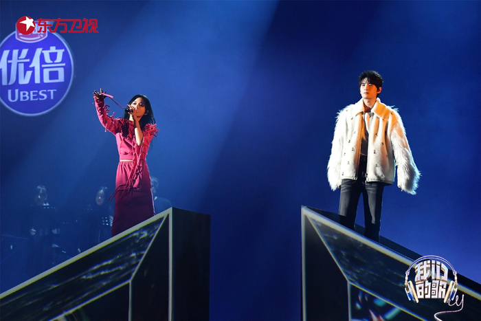 詹雯婷和张远。  节目组供图