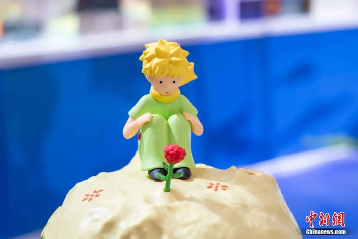 童话故事《小王子》的人物形象。王冈 摄