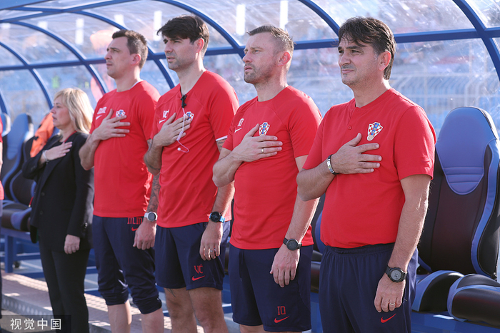 曼朱基奇、乔尔卢卡、奥利奇和达利奇（从左至右）。