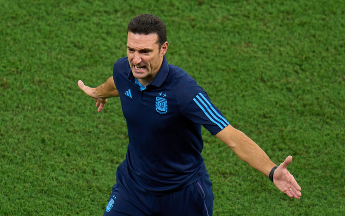 斯卡洛尼打造了一支完美适配梅西的阿根廷队。 &nbsp;图/新华社